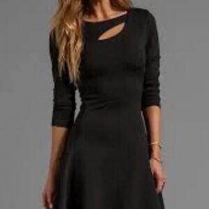 Halston Heritage Mini Ponte Dress Size 6